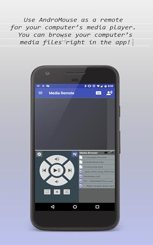 AndroMouse: Wireless Mouse and Keyboard.