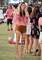 Vista 2 de deladola Bandas de pierna brillantes para rave, liguero elástico, festivales de música, disfraz para mujeres y niñas