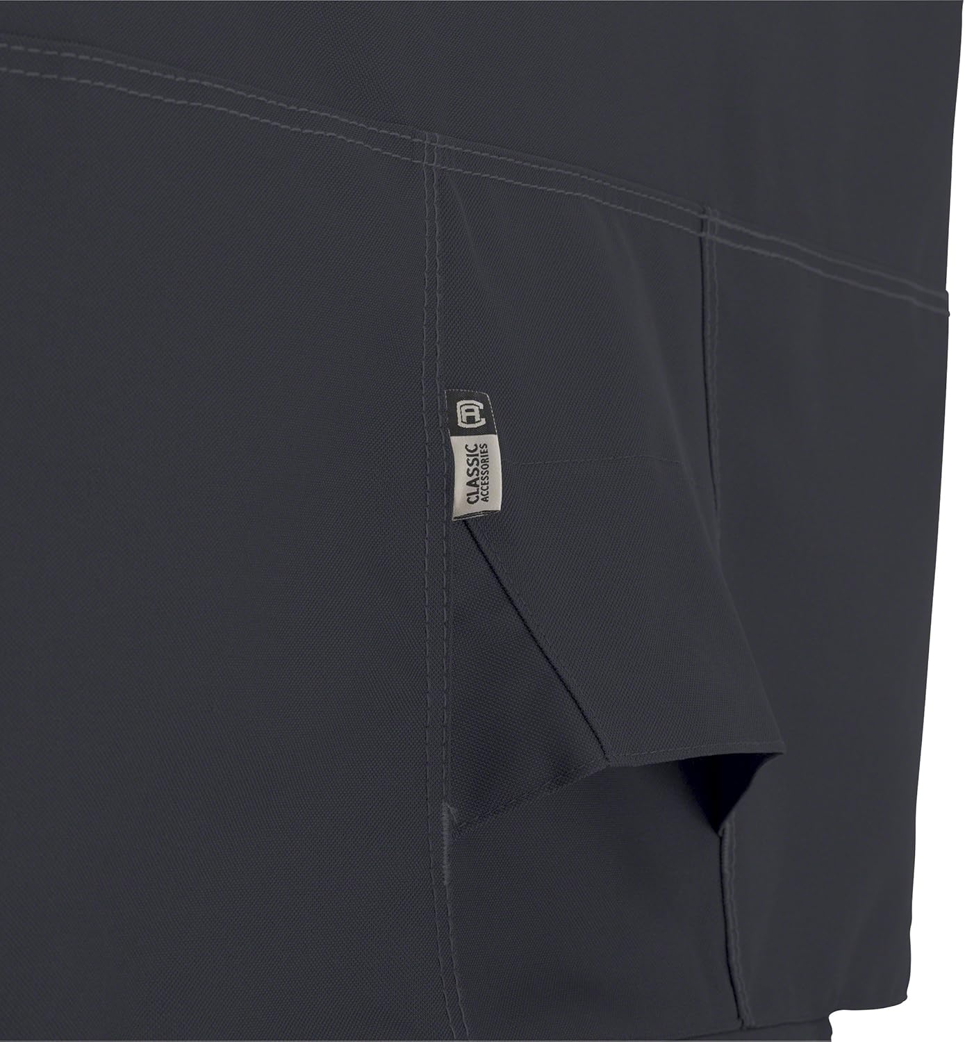 Classic Accessories Ravenna Water-Resistant 70 Inch BBQ Grill Cover, Black