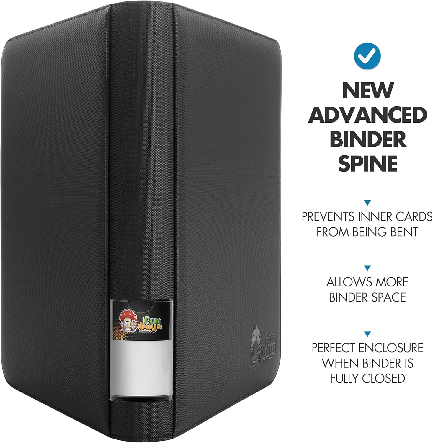 FunGuys Graded Card Binder, 60 PSA Slab Holder, 6 Pocket Graded Card Storage, Slab Binder, PSA Card Graded Display Case Album, Zipper Binder, MTG Card Binder