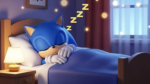 Happy New Year Sonic: Fast Blue Ambience & Relaxing Gaming Focus Music Fire TV – vue 9