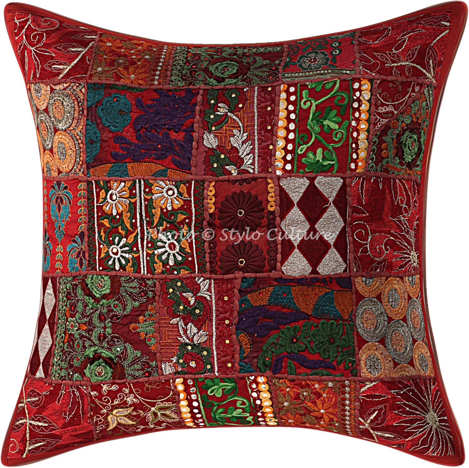 Stylo Culture Ethnic Decorative Large Cushion Covers 60 x 60 cm Home