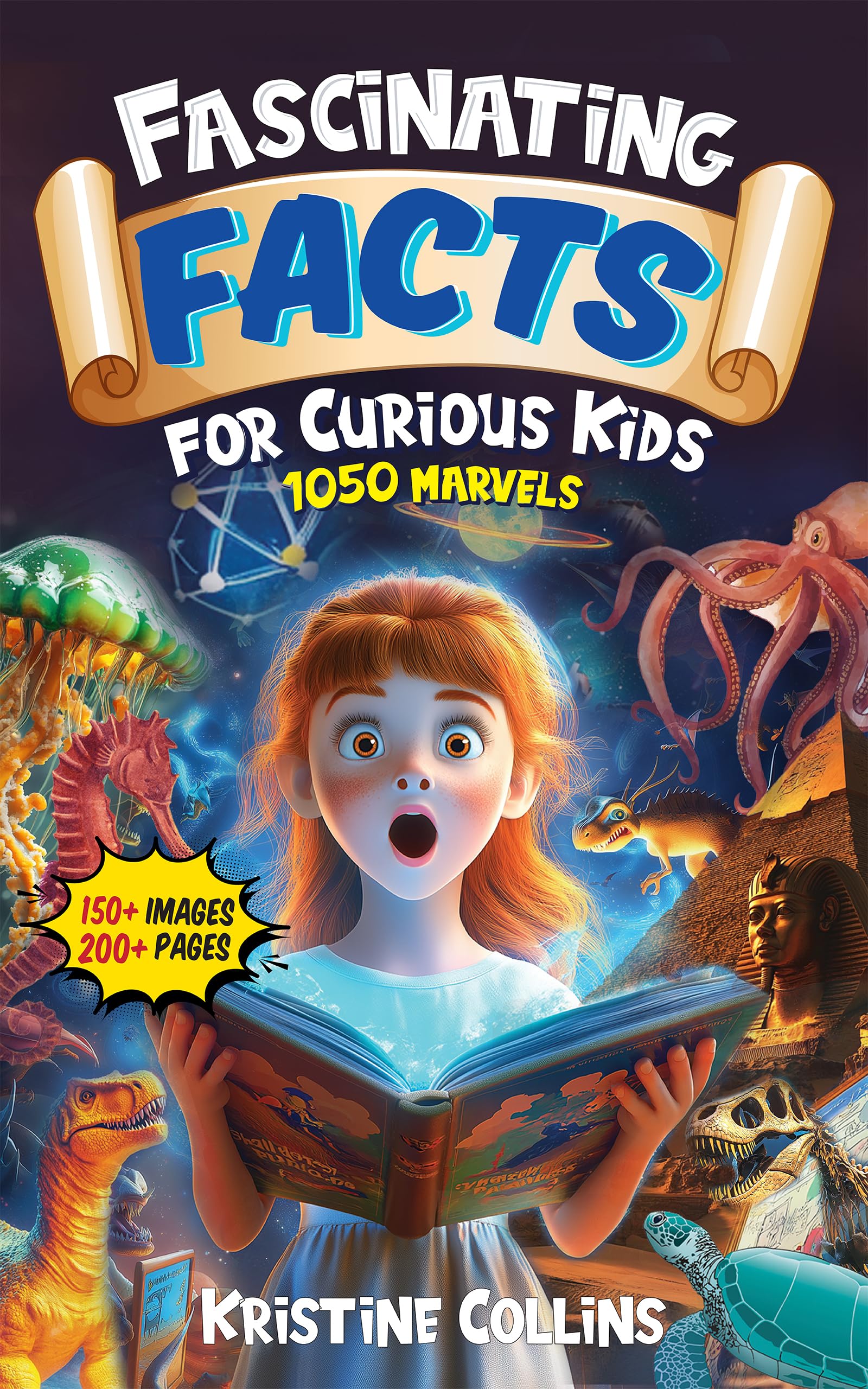 Fascinating Facts For Curious Kids: 1050 Marvels: Fun Facts For Kids From Arctic Animals to Ocean Mysteries and Astronomy to Geographic Wonders! (Awesome Facts for Ages 8-12)