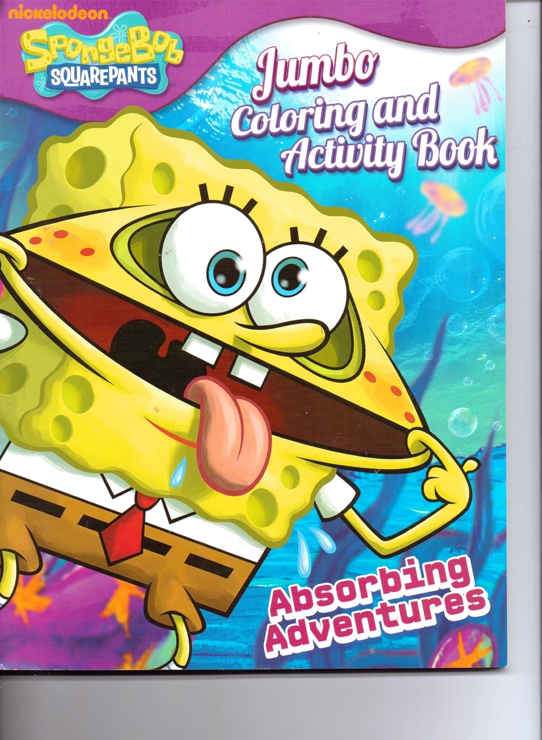 SpongeBob SquarePants Jumbo Coloring & Activity Book ~ Absorbing ...