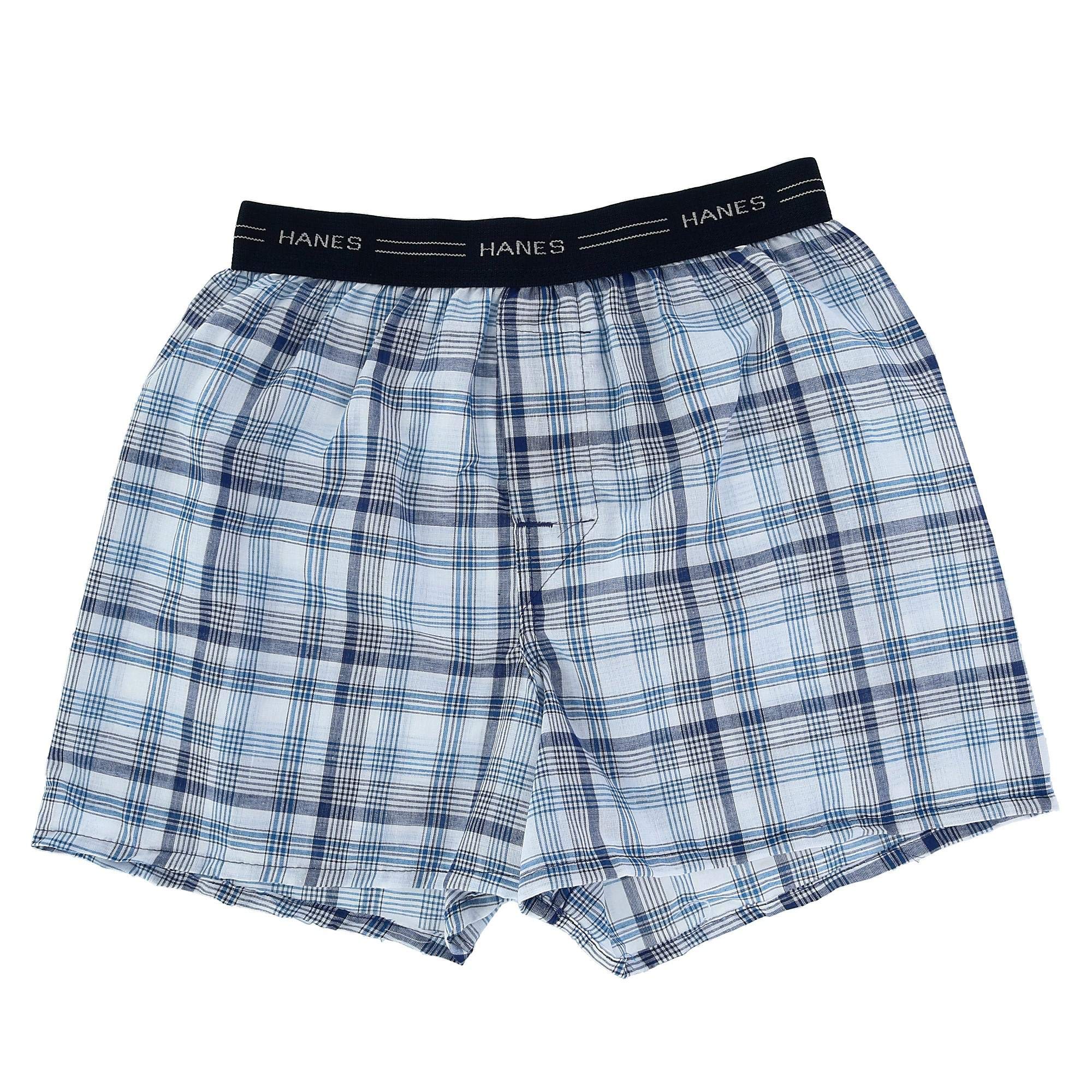 Hanes Boys Red Label Tartan Boxer (B841W5)