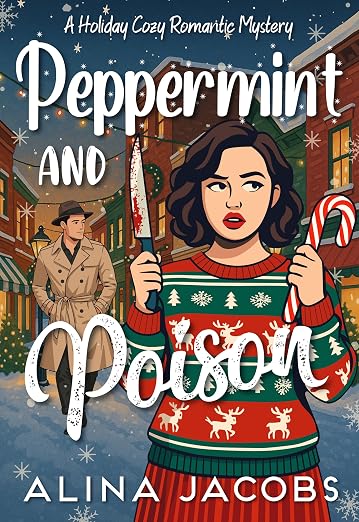 Peppermint and Poison: A Holiday Cozy Romantic Mystery