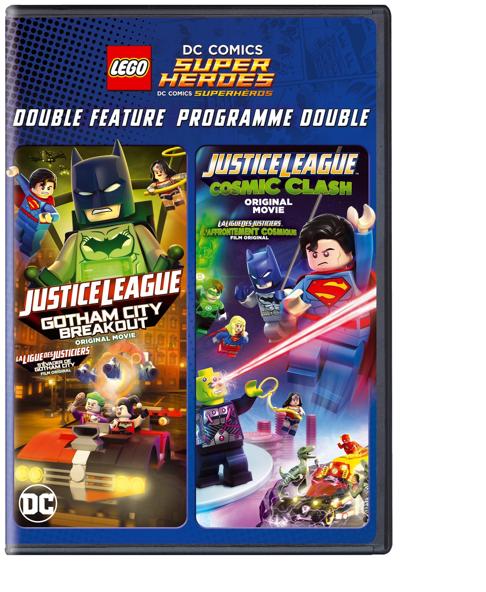 LEGO DC Super Heroes: Justice League: Gotham City Breakout/Cosmic Clash (DBFE) (Bilingual/DVD) [DVD]