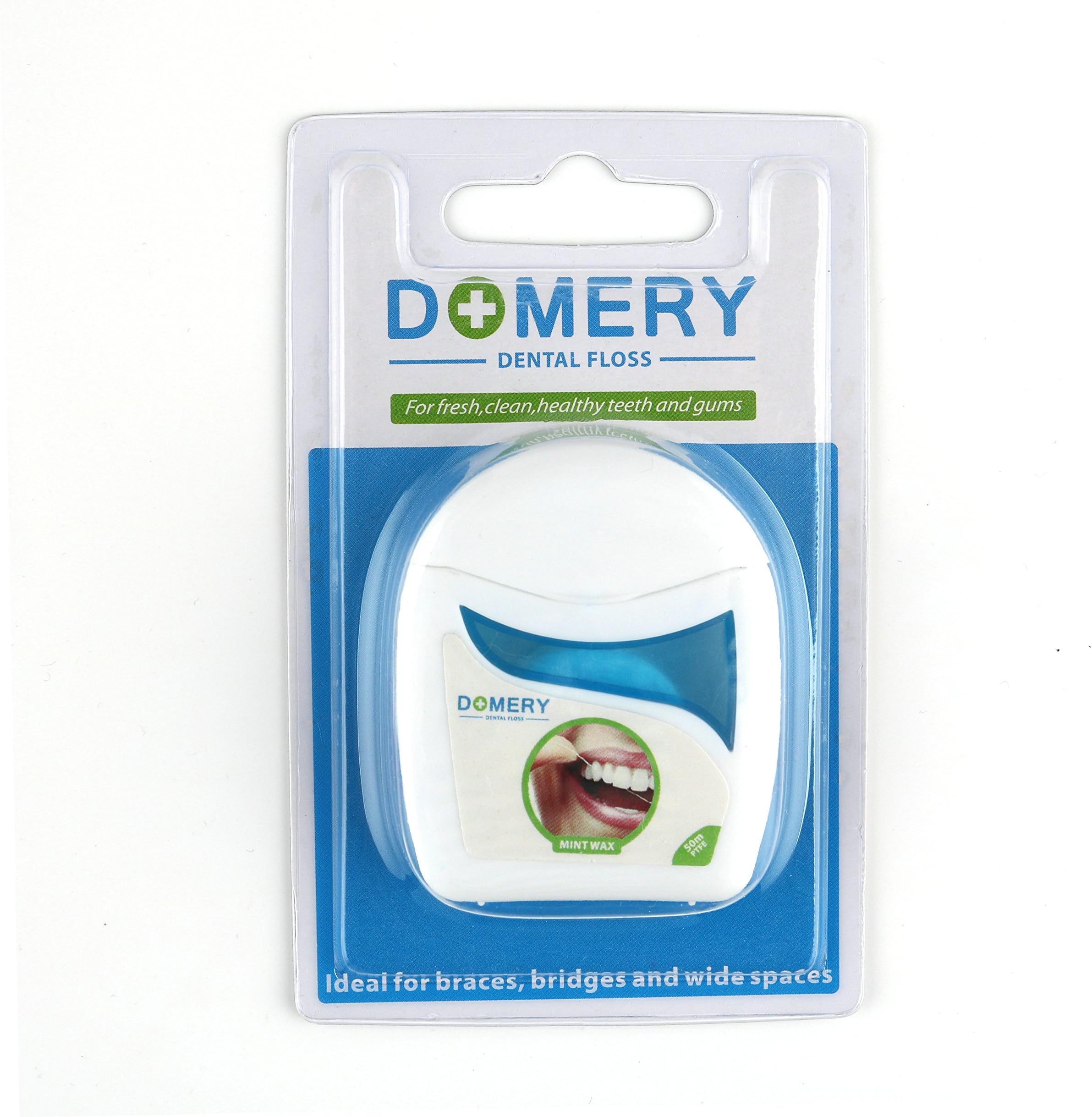 Dental Oral Care Teeth Floss Tape, Floss Pick String for Deep Cleans, 164 Ft Length
