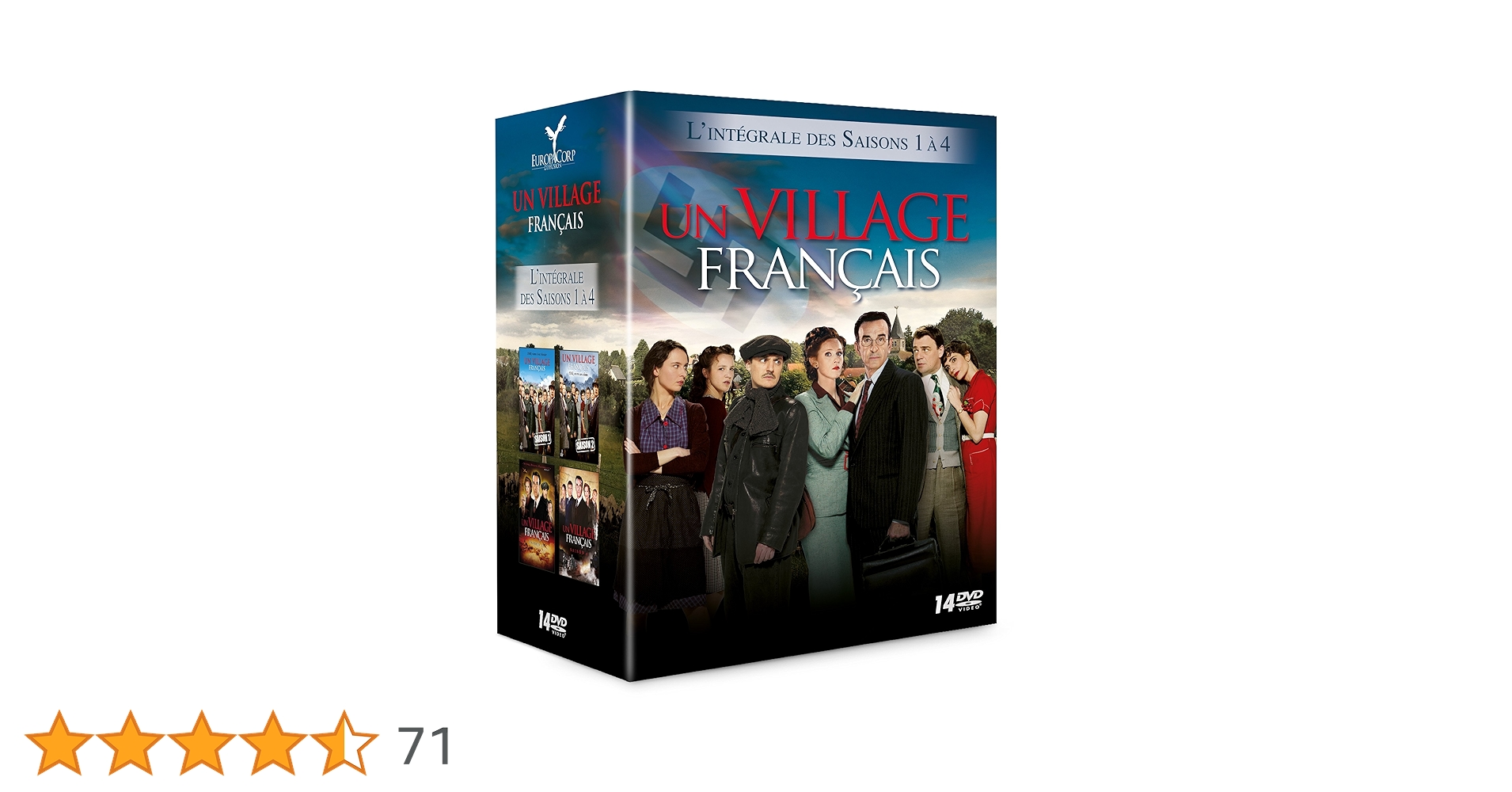 （未開封）UN VILLAGE FRANÇAIS SAISON1~4 DVD Amazon.com: Un village français - Saison 4 : DVD: Movies & TV