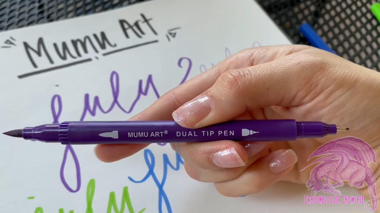 MUMU ART Dual Tip Color Pen Showcase