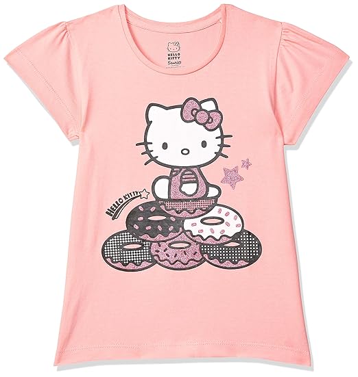 Hello Kitty By Kidsville Regular fit Girl T-Shirt