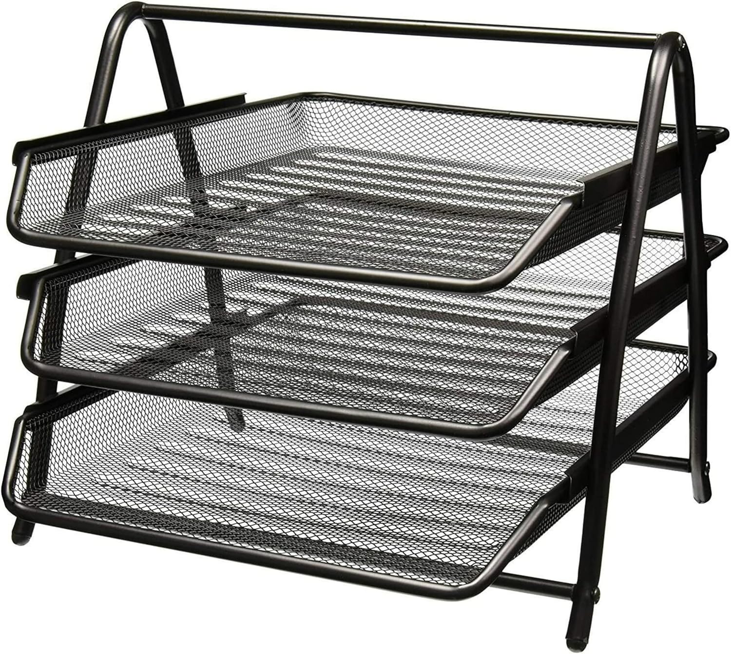 Unibos Mesh Desk Organiser Letter Tray Organizer Office Desktop