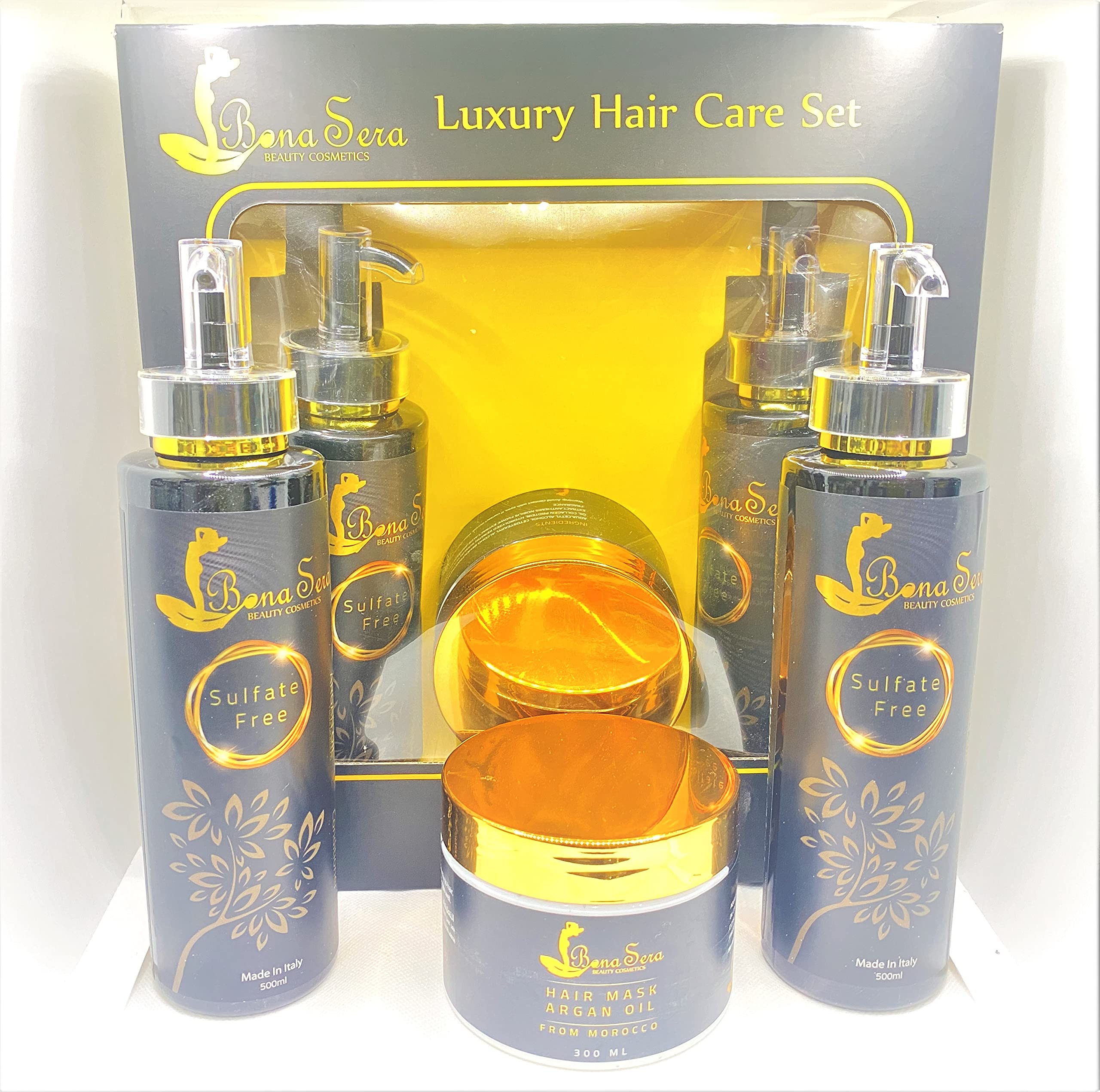 Bonasera sulfate free hair care set