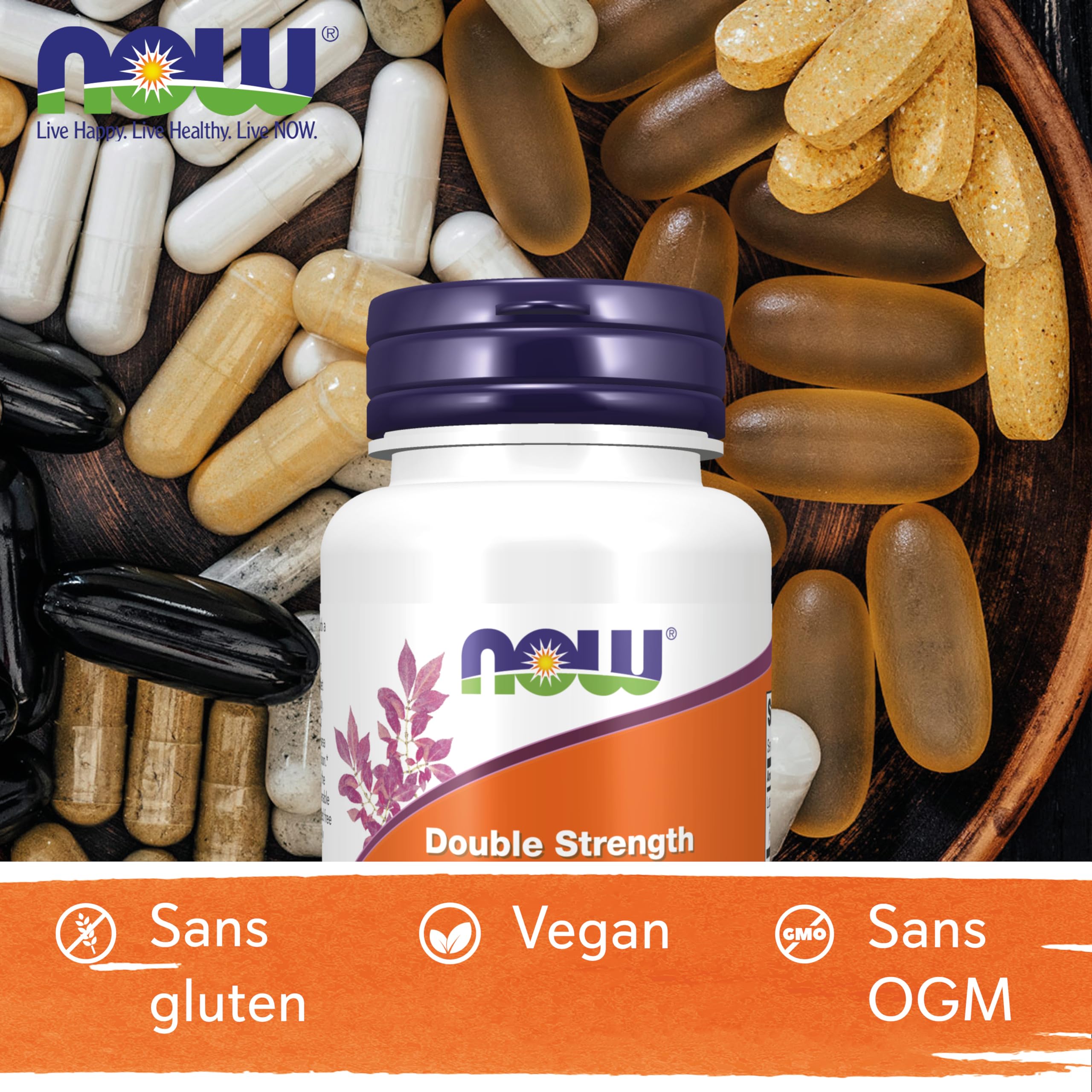 Now Foods, Double Strength Lutein 20mg, Ester Libre de Lutéine, 90 Capsules végétaliennes, Testé en Laboratoire, Sans Soja, Végétarien, Sans Gluten, Sans OGM