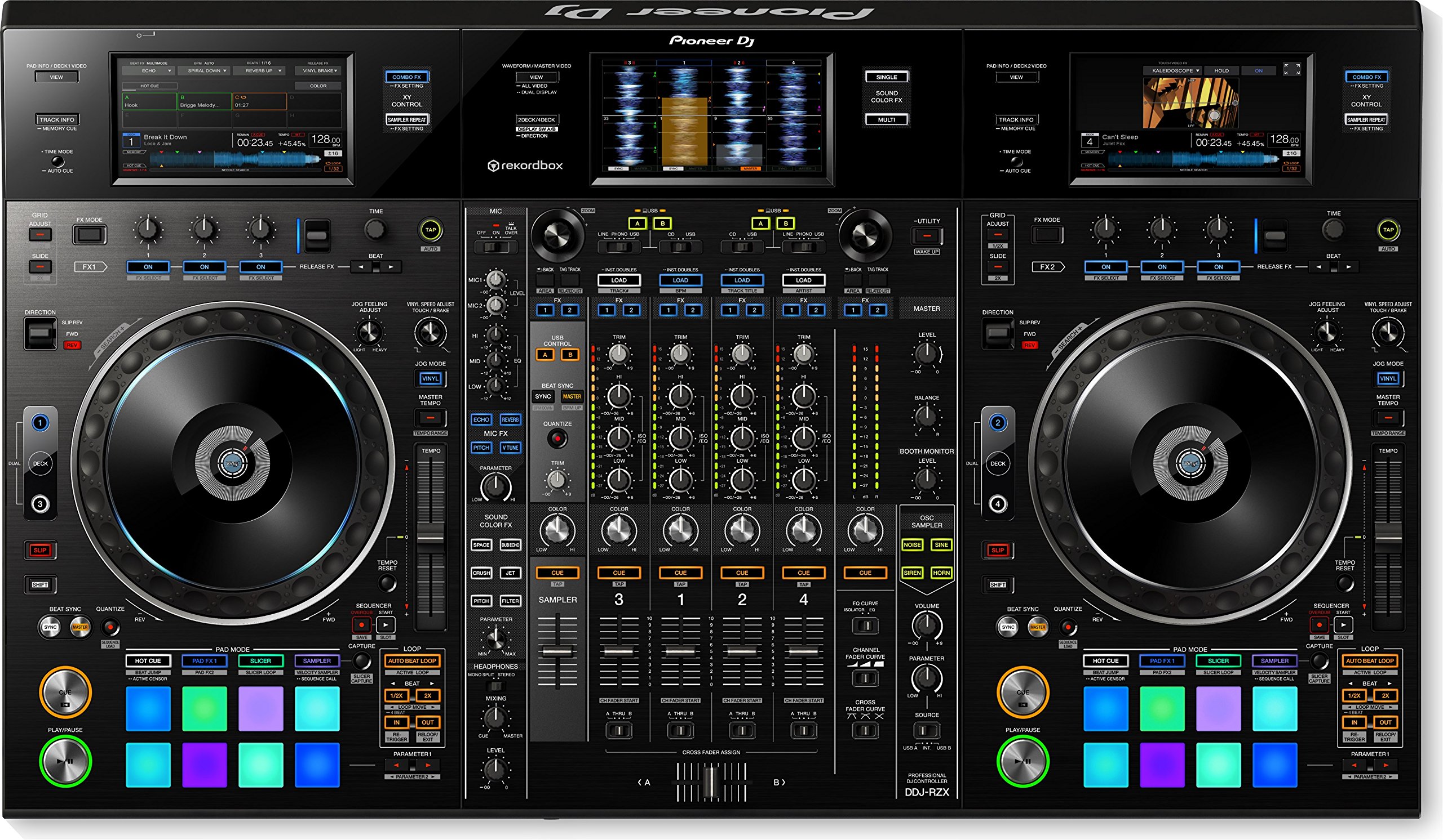【ほぼ新品】DJ 機材　Pioneer DDJ-RZX Pioneer DJ DDJ-RZX 4 Channel Professional DJ Controller and Audio