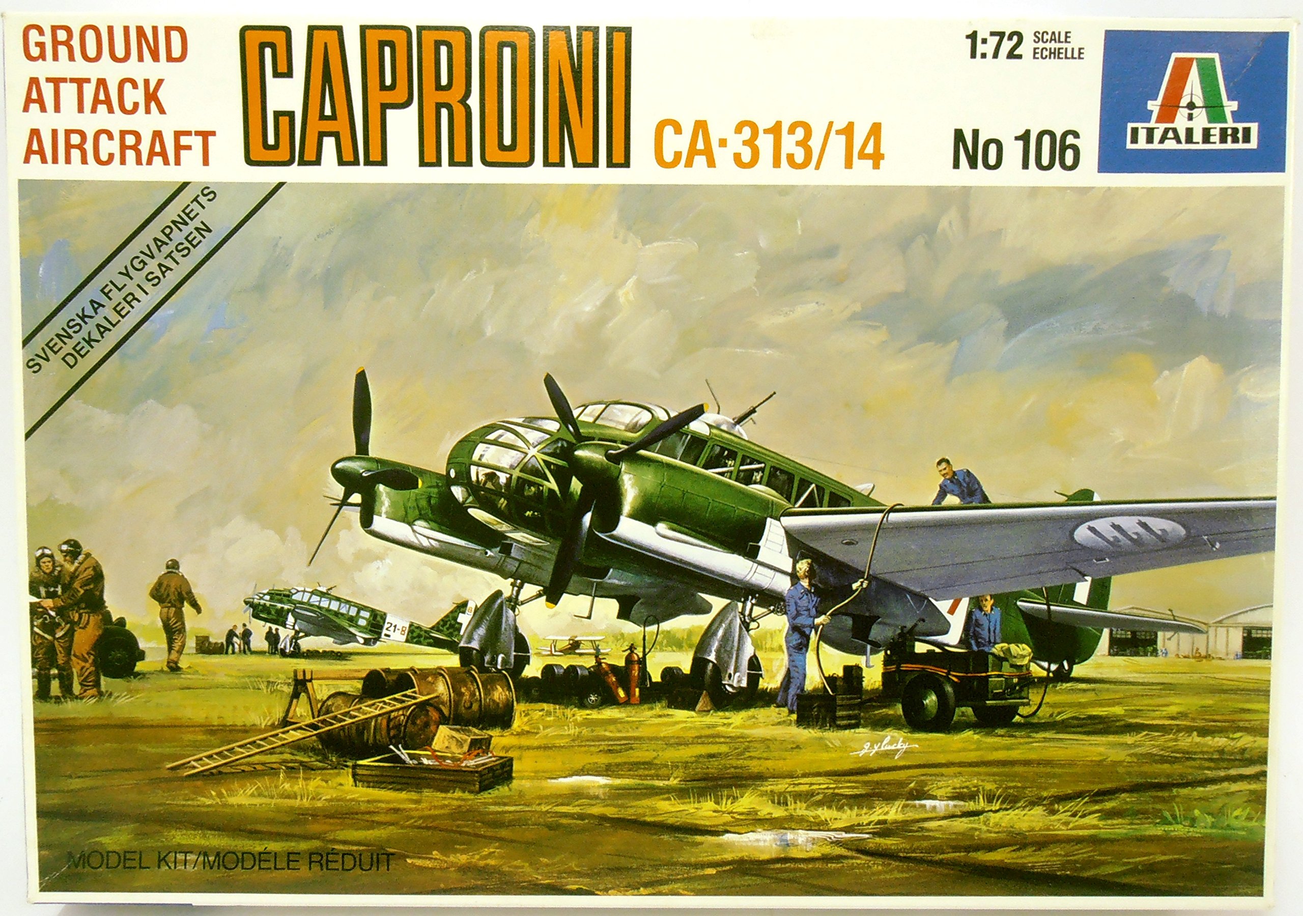 Amazon | 1 / 72カプロニca-313 / 14イタリアGround Attack平面