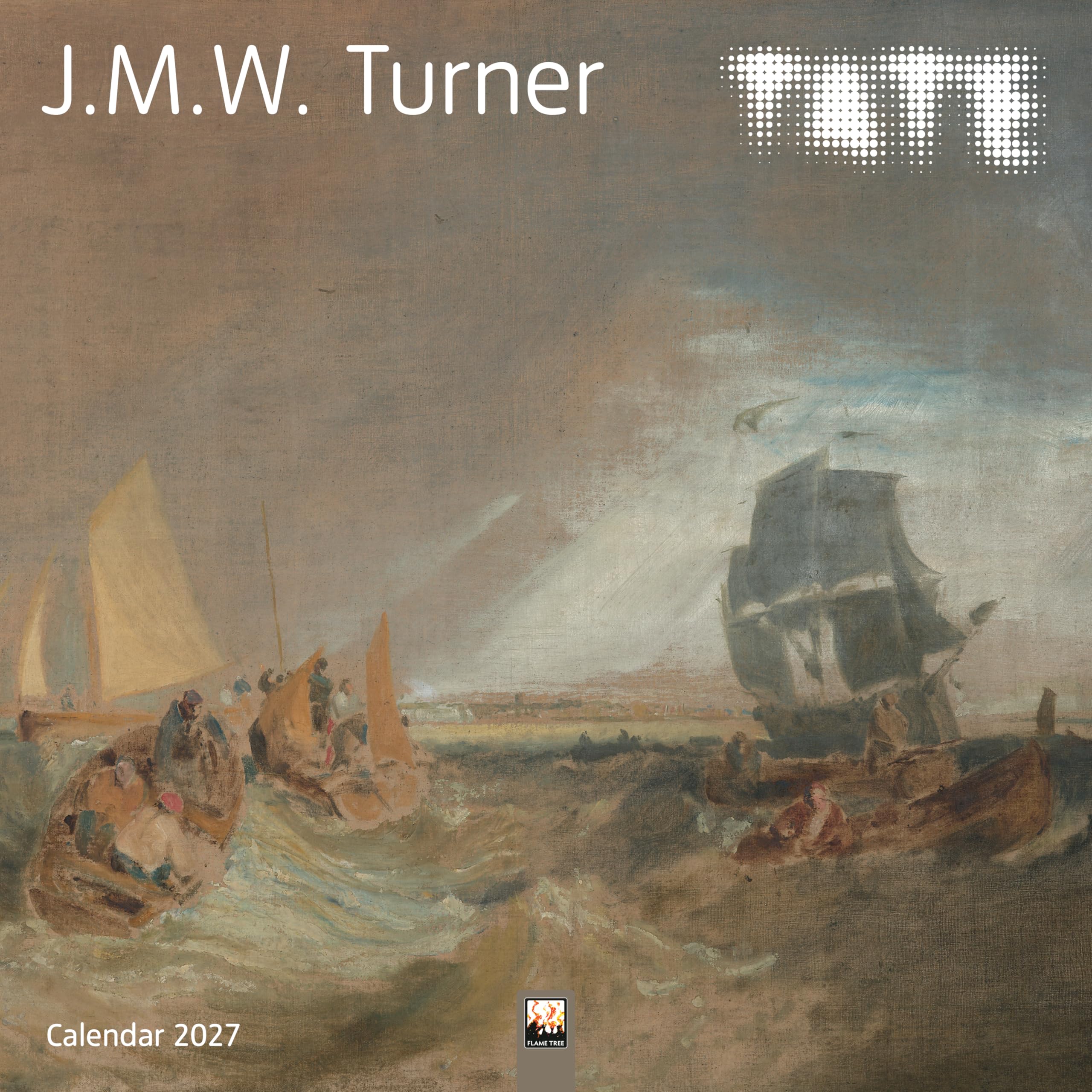 Tate: J.M.W. Turner Wall Calendar 2027 (Art Calendar): Original Flame Tree Publishing-Kalender [Kalender]