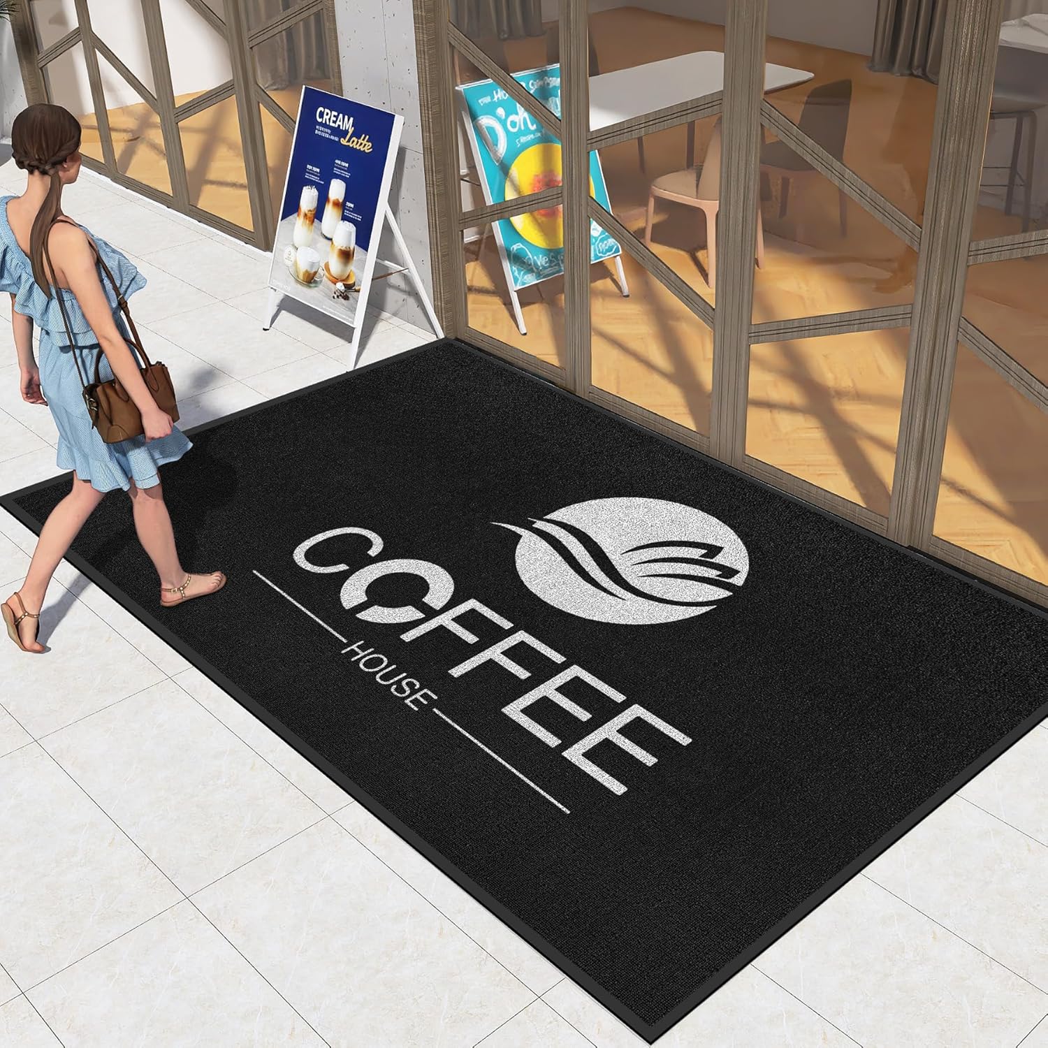 Amazon.com: Customizable Commercial Rugs and Mats, 4X 2FT Personalized ...