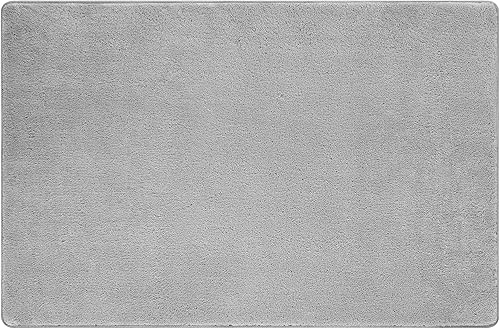 Miniatura 50 de PURE ERA Alfombra de aterrizaje para escaleras, ultra felpa, suave, antideslizante, resistente a la cinta, sin cinta, alfombra de baño, lavable