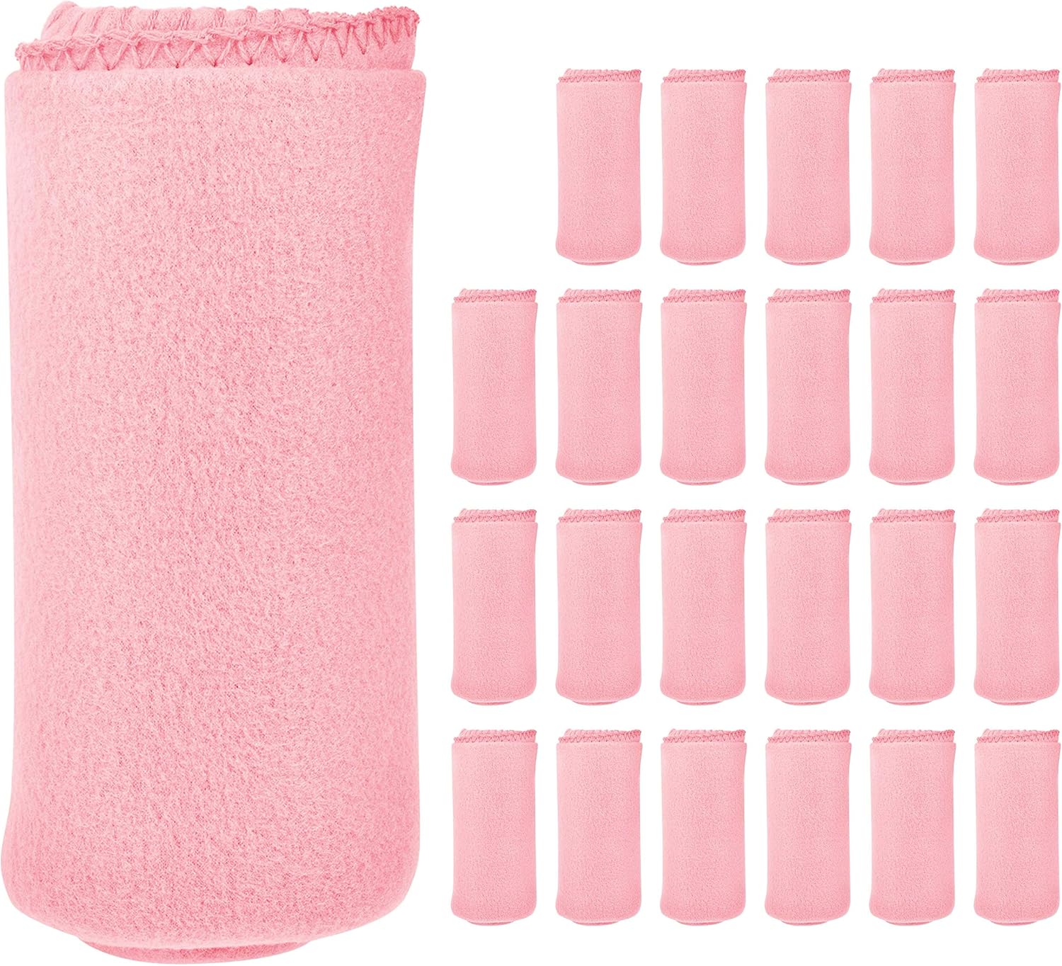 Imperial Home 50x60 Soft Bulk Fleece Throw Blankets, Throw