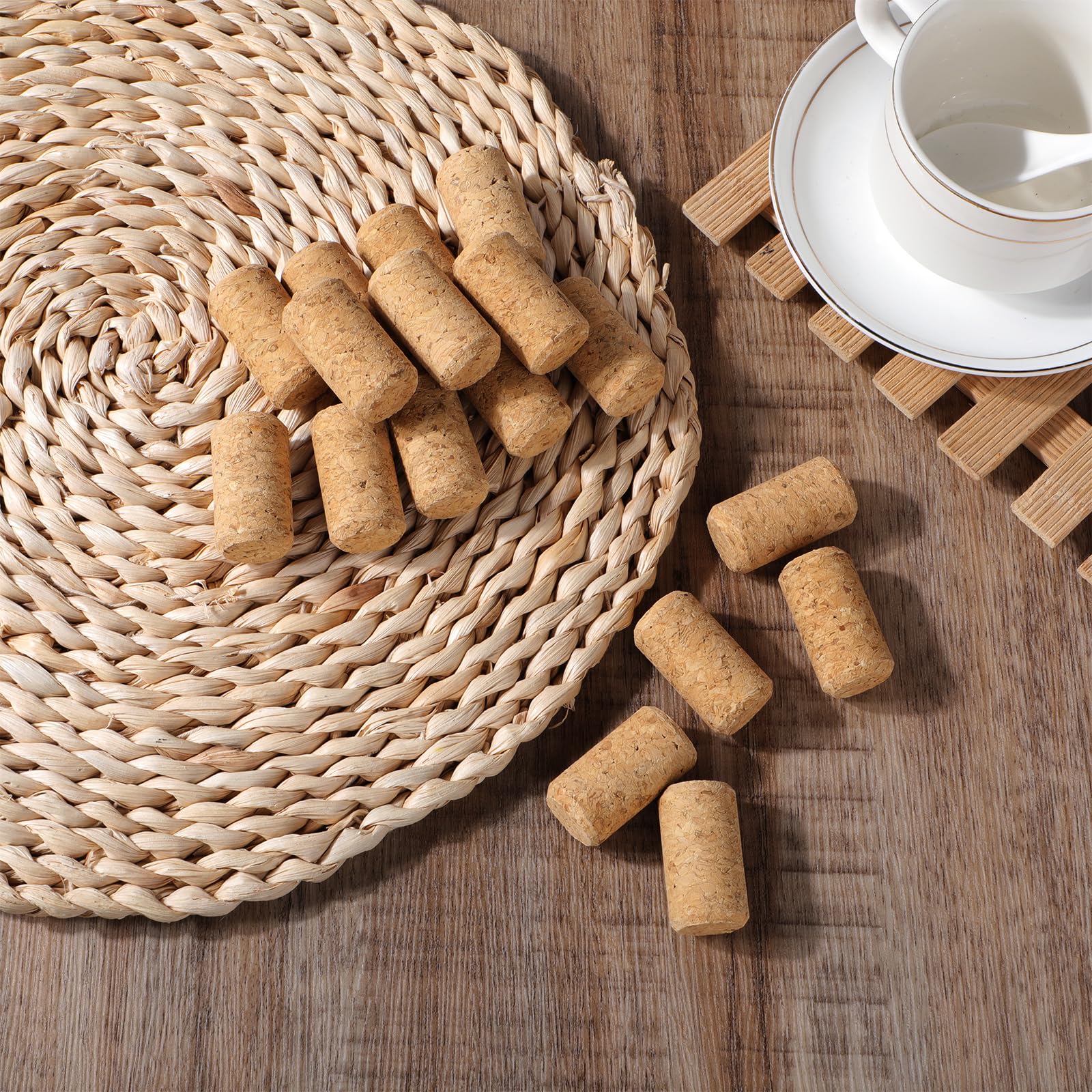 Iegefirm 20 PièCes Bouchon De Bouteille Vierge Avec Tige FiletéE
