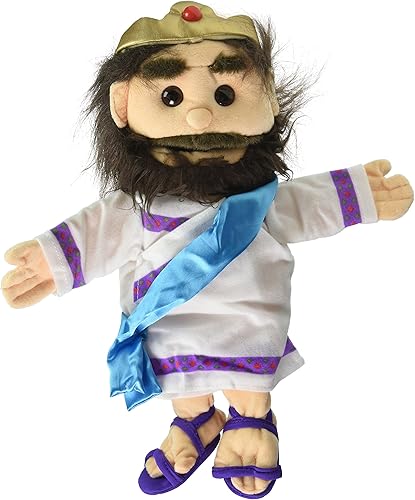 Sunny Toys - Marioneta de guante King David de 14 pulgadas