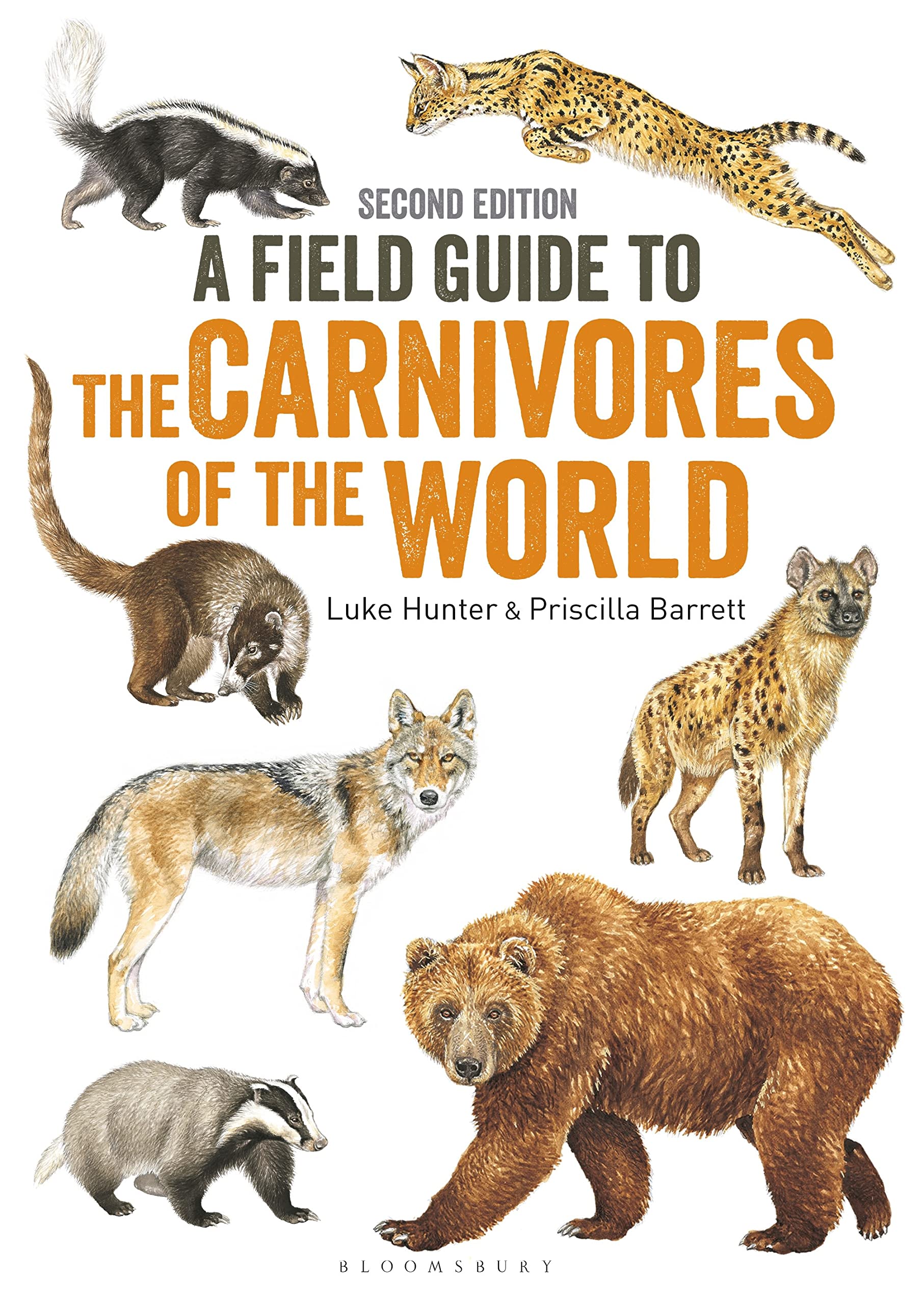 A Field Guide To Carivores of the World - Second Edition + FREE P&P