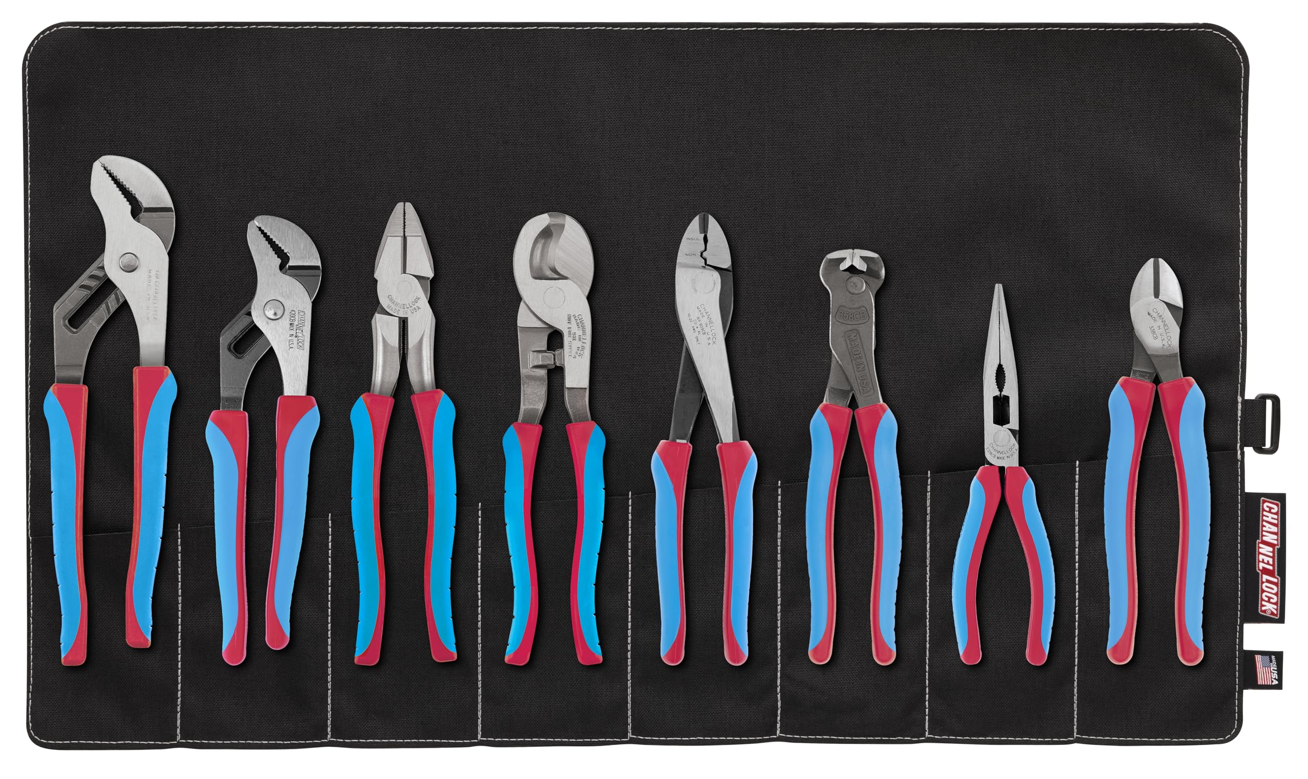 Channellock - 8-Pc Code Blue Plier Set (CBR-8) - Amazon.com
