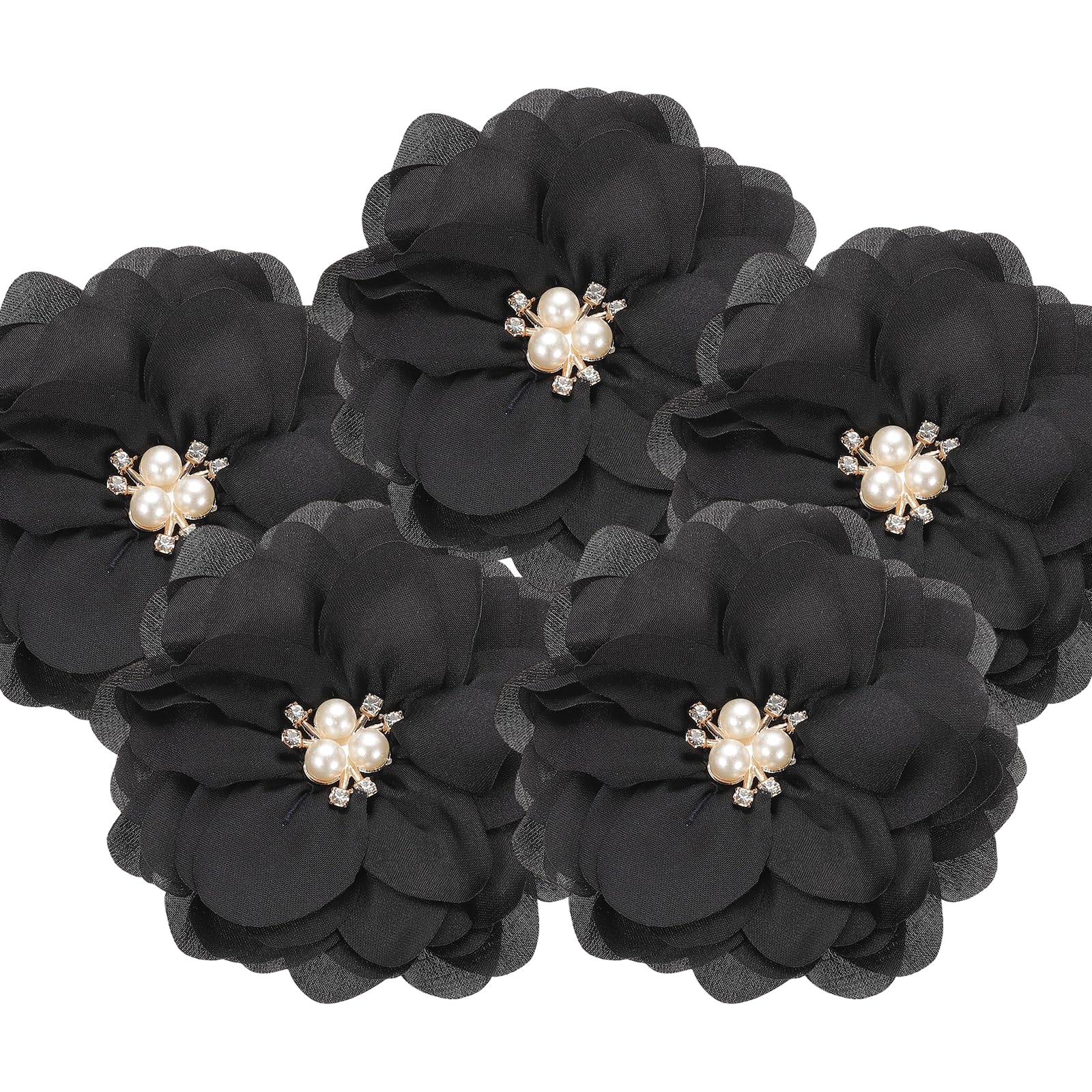 PATIKIL 3.15 Inch Chiffon Flowers