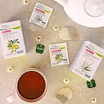 Four O'Clock Herbalist, Hormone Balance Herbal Tea, Raspberry Leaf & Shatavari, Supports Hormonal Health, Relieves Menstrual & Menopause Symptoms, Promotes Well-Being, Non-GMO Project, 16 Tea Bags