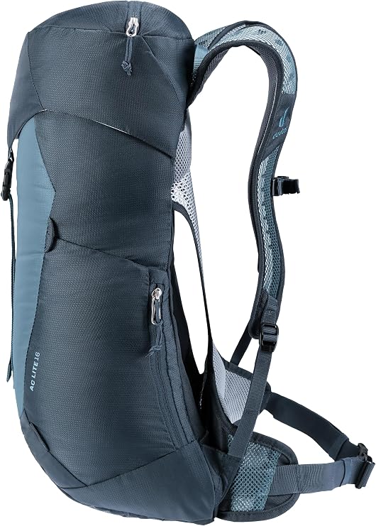 Deuter AC Lite 16L Hiking & Daypack Backpack with Steel Frame & Superior Breathability - Atlantic-Ink