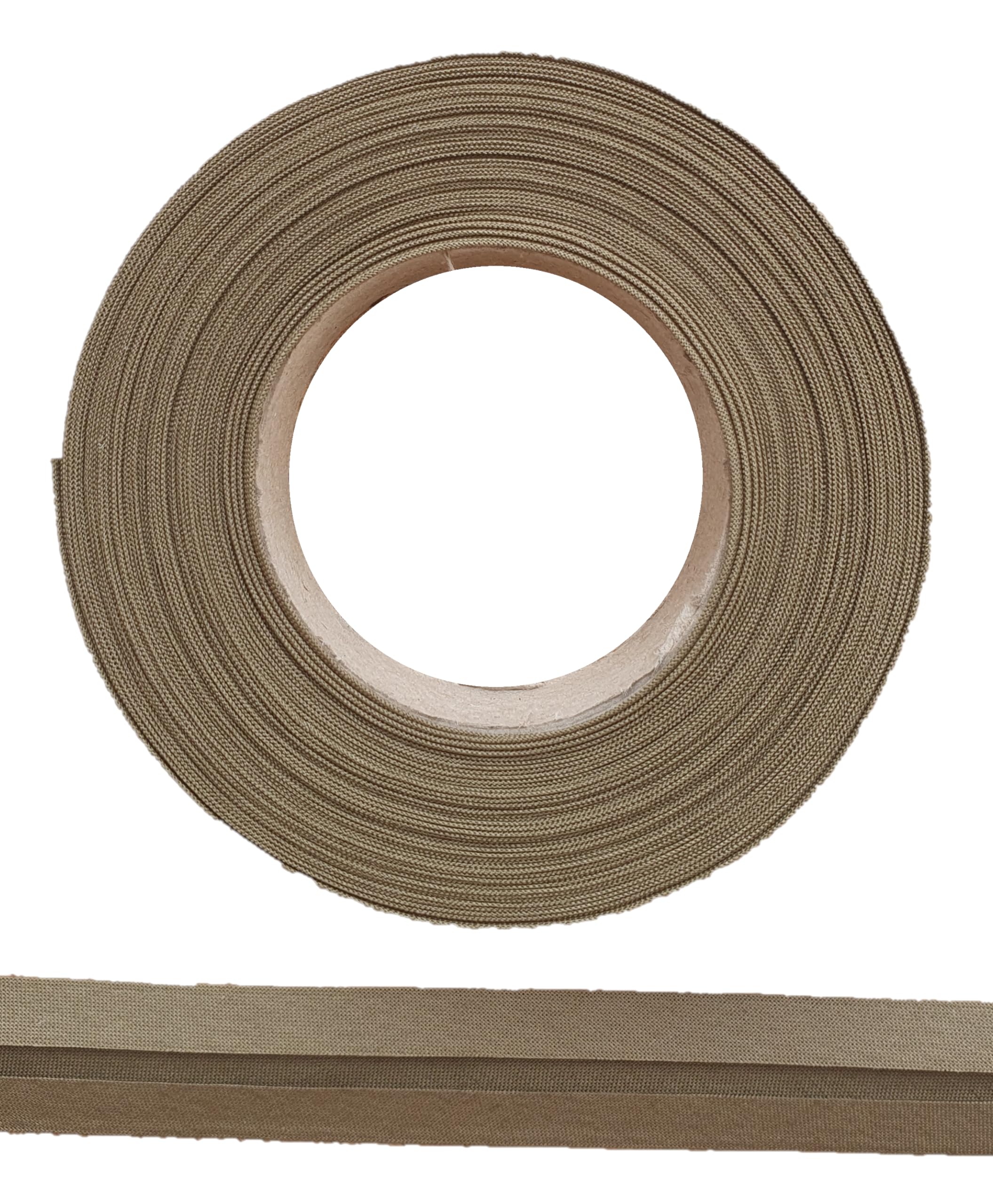 Bias binding made of 100% cotton, 10 mx 18 mm (folded) edging tape, cotton ribbon, bias binding, Ideal for DIY sewing