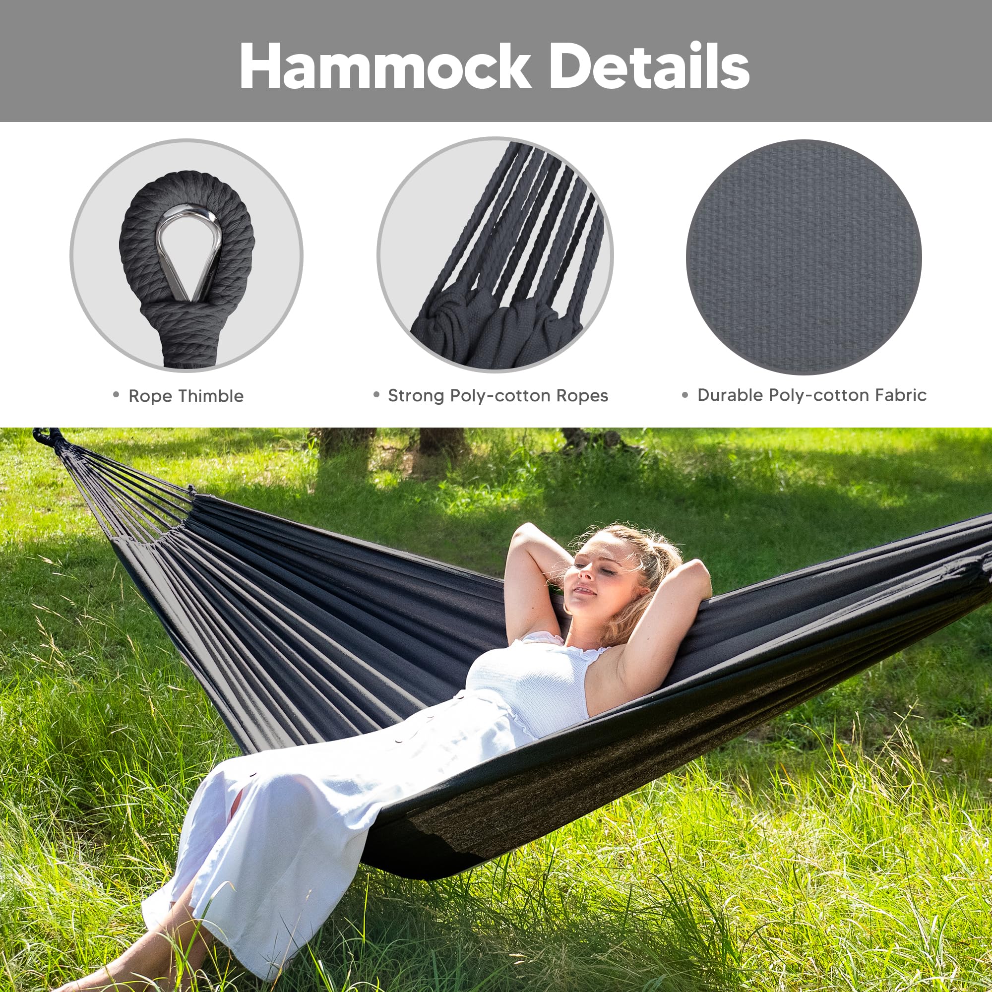 stehende hängematte SUNCREAT Hängematten, Terrassen-Hängematte, tragbare mit Ständer, faltbar, Dunkelgrau Garten GP-3 Cybrei Carbonkurbeln (Kurbeln):160 Infinity USB-2 Foot Pedal Fächer