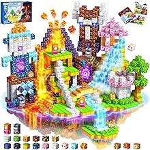 COOLJOYA Magnetische Bausteine,150 Teile Magnetbausteine Magnetspielzeug Magneten Kinder,Geschenke Kinder,Magnetbausteine Kinde ab 3 4 5 6 7 8 9 10 Jahre,Baue Mine Magnet Welt,Hochleistung
