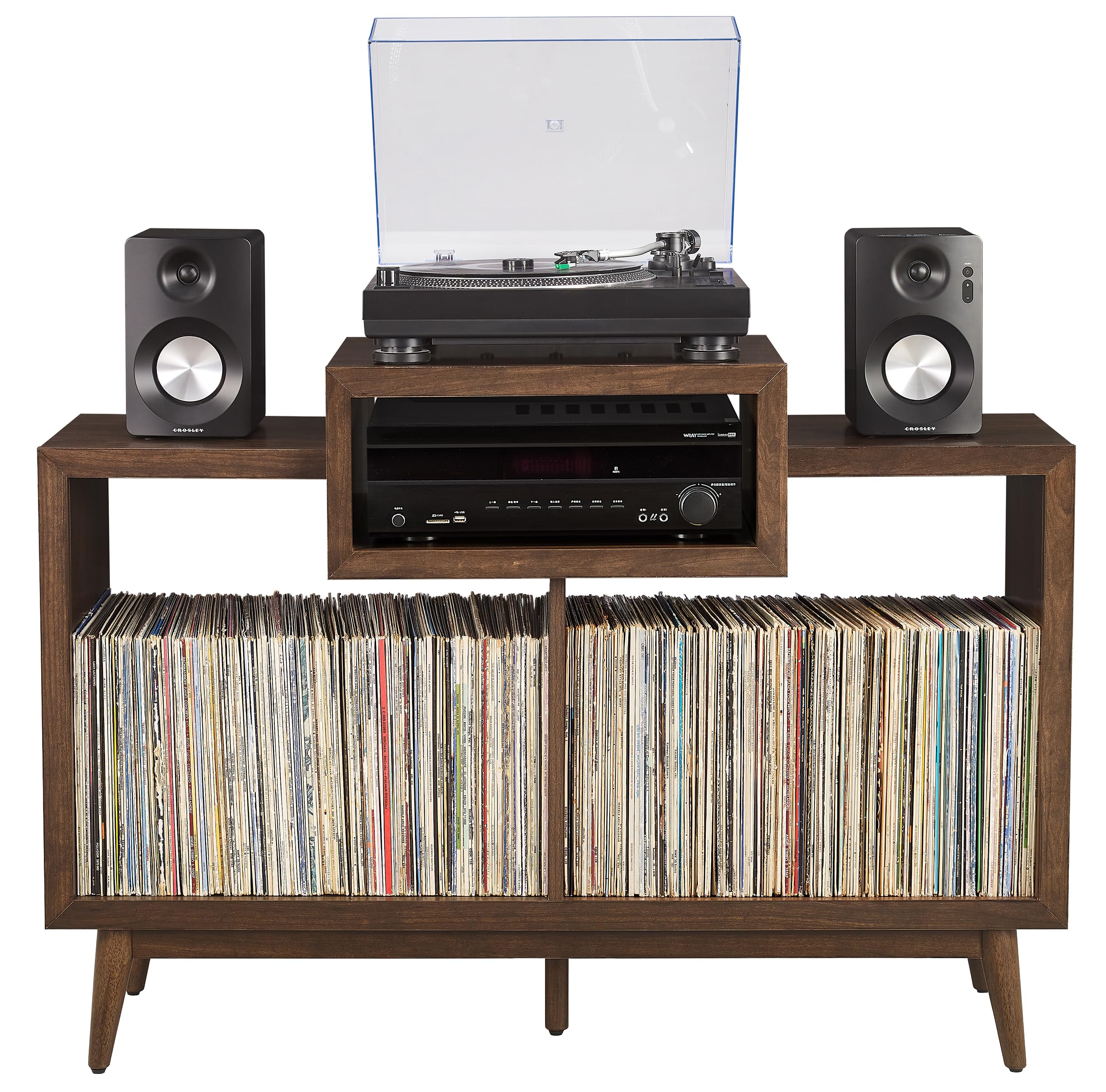 Amazon.com: Crosley Furniture Nashville Mid Century Modern Console