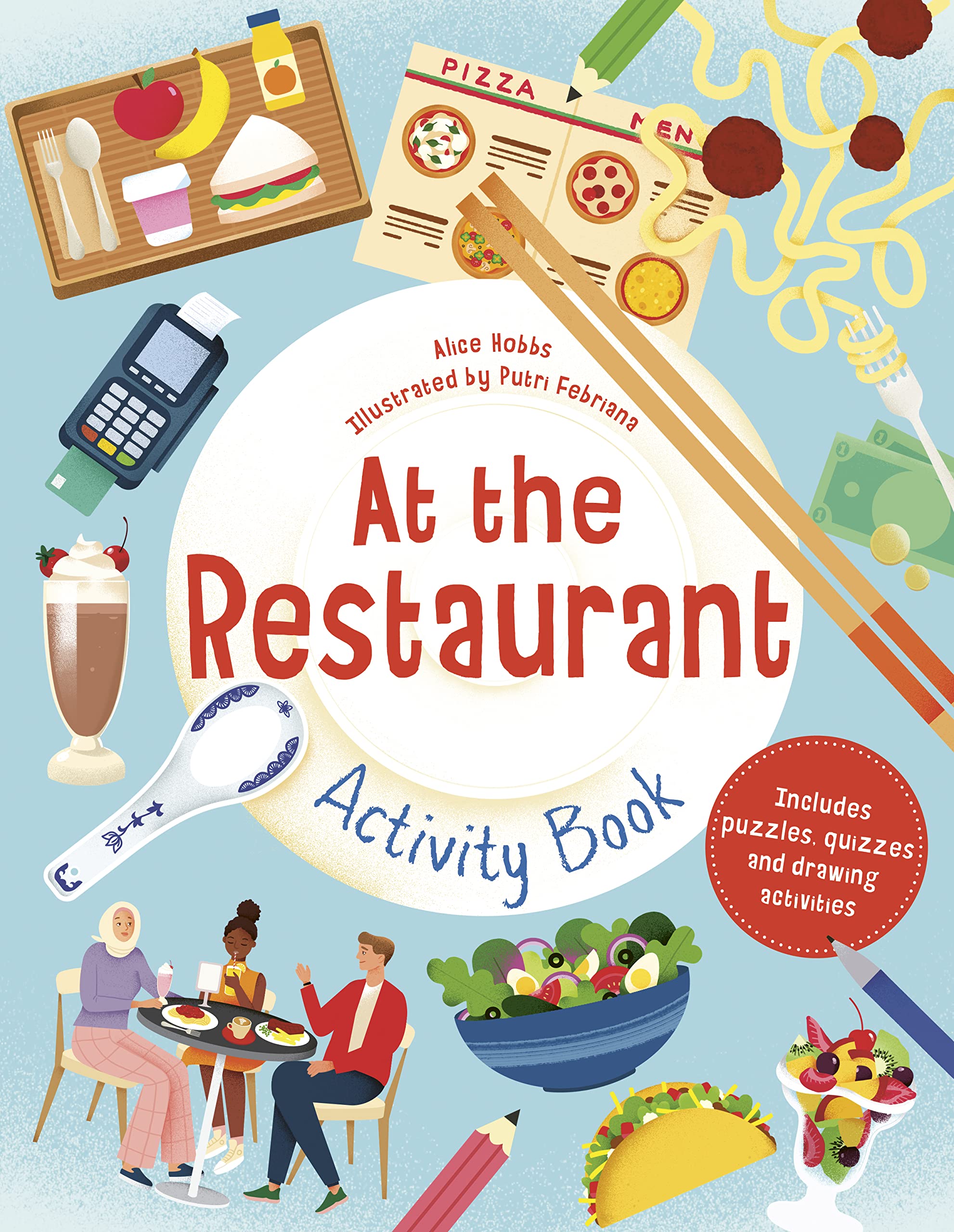 Hobbs, Alice At the Restaurant Activity Book Paperback