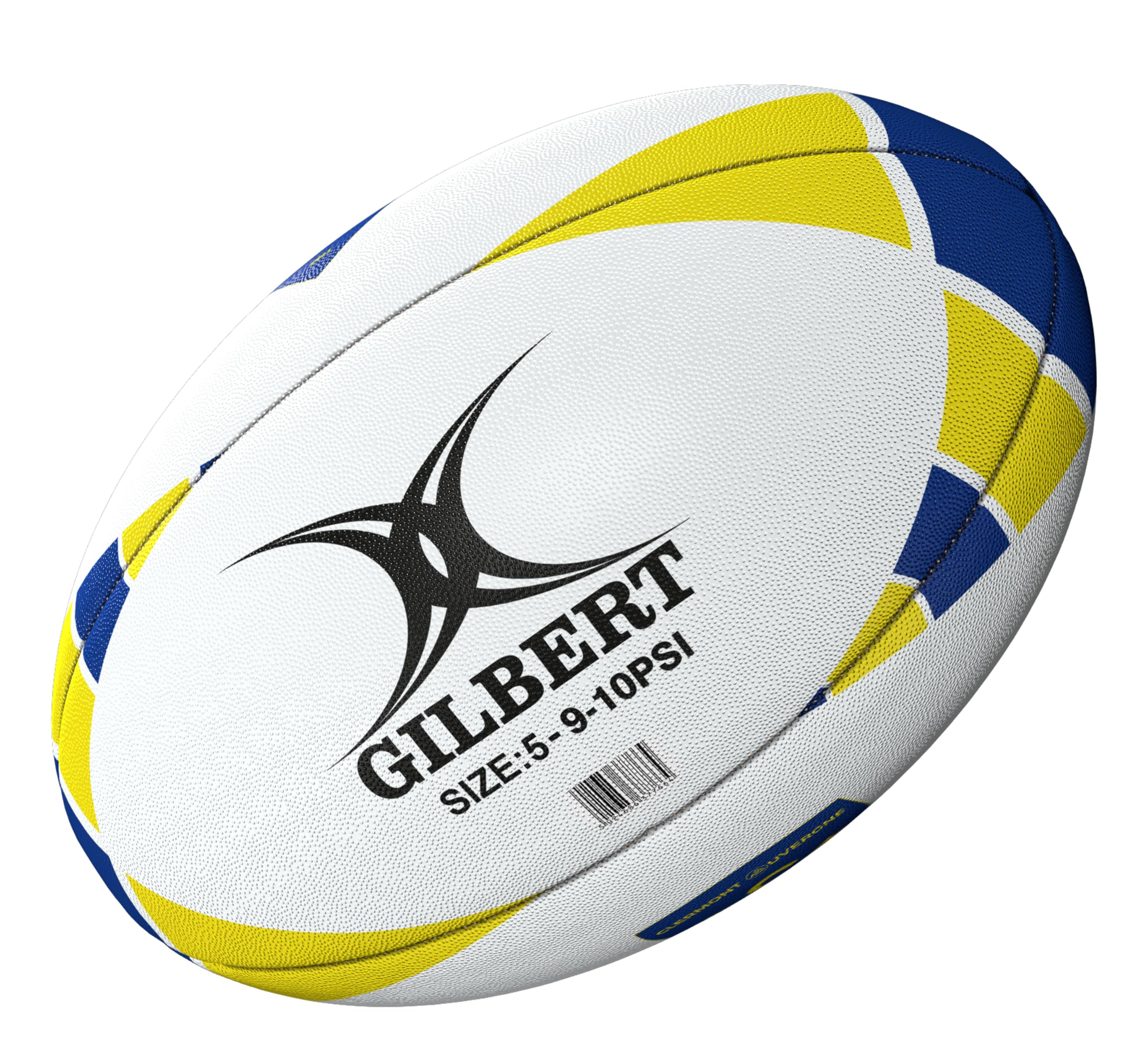 Clermont Auvergne Ballon de Rugby Collection Officielle - Gilbert - Taille 5