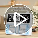 7-in-1 Visual Timer for Kids and Adults, ADHD Planner with 12/24 Hour Visual Timer, Planning Board, Countdown, Alarm Clock, Calendar, Temperature Display, Storage Area, Autism & ADHD Tools - Image 8
