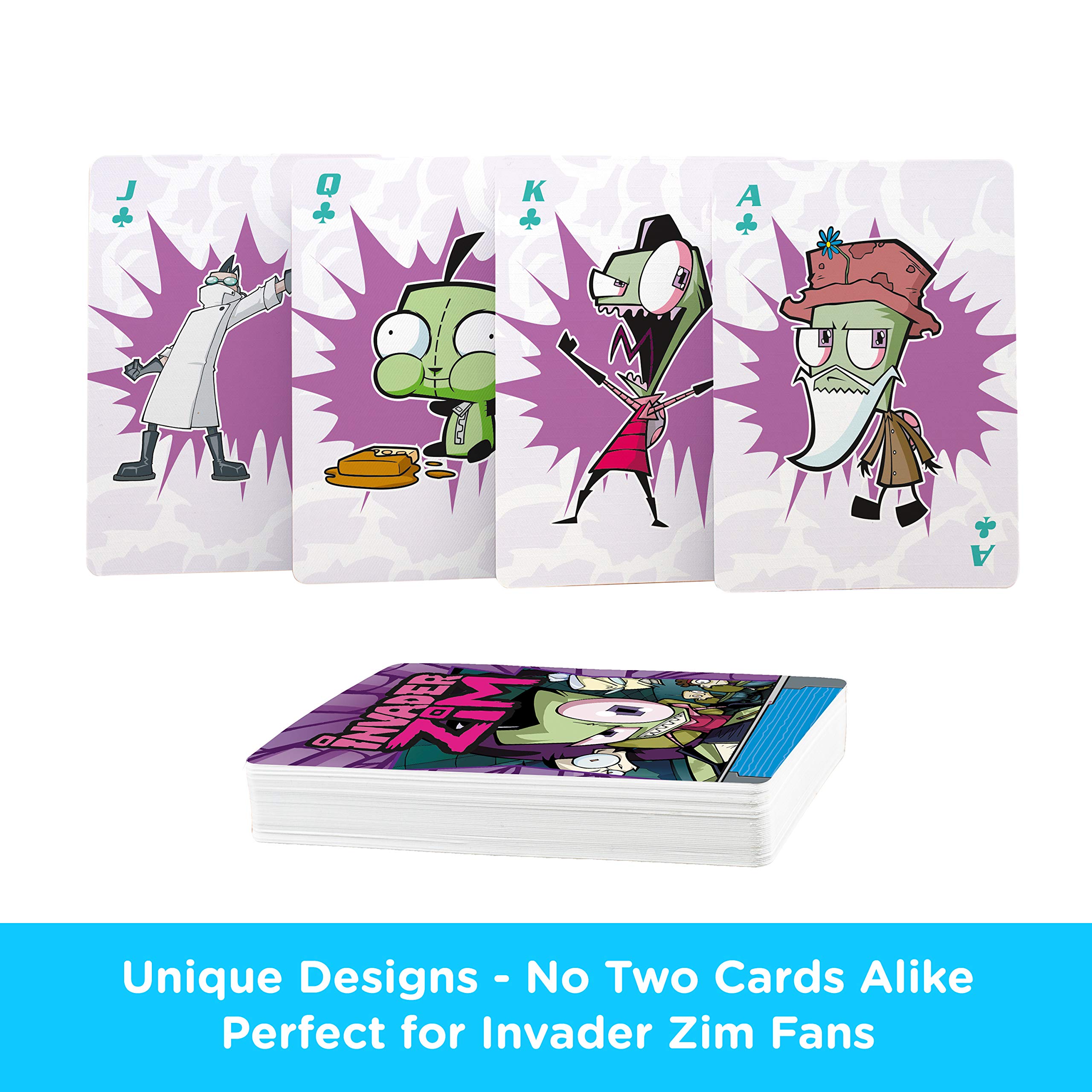 Aquarius Invader Zim Playing Cards Playing Cards : Amazon.sg: Toys