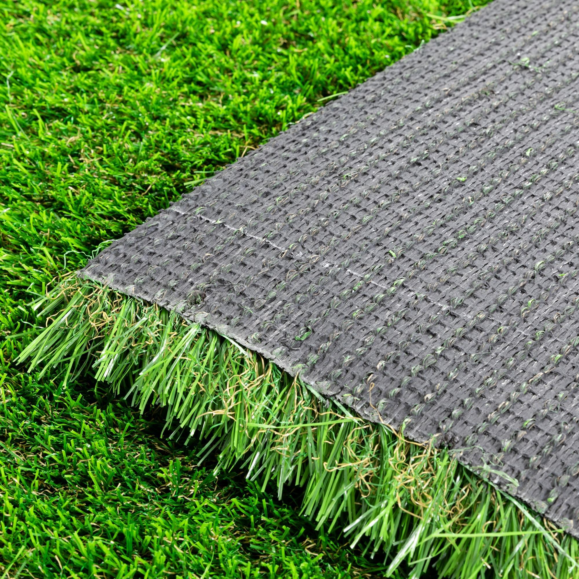 Steffensmeier Kunstrasen Ireland 42 mm 1.999 g/m² extrem UV-beständig Soft Kollektion | Grün, Größe: 400x1000 cm