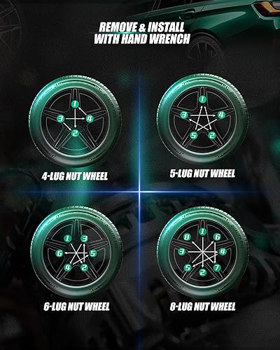 Miniatura 6 de Tuercas de llanta negras de 14 x 1.5 pulgadas, 32 tuercas de rosca M14x1.5 OEM HCPZ-1012-B HCPZ-1012-A para Ford F250 F350 Super Duty 2017-2024,