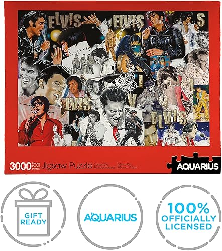 Miniatura 7 de Elvis Presley Collage 3000pc Puzzle