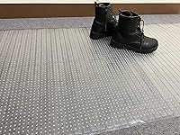 Vista 7 de Protector de tapete Sweet Home Stores, de plástico transparente, protector multiacanalado, con agarre de picos, Transparente