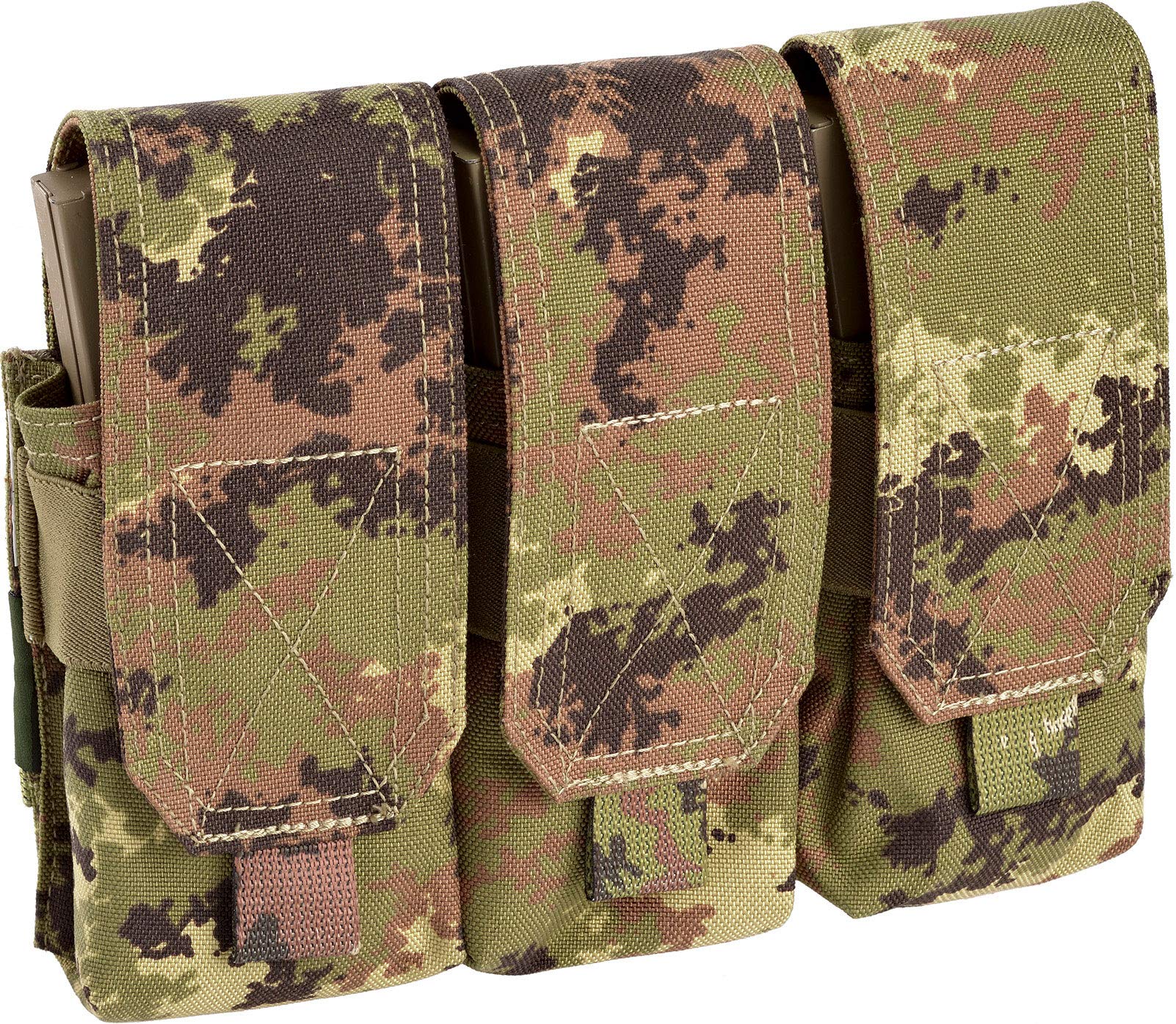 DEFCON 5 Triple Molle Magazine Pouch for 6 Magazine M4 5.56 VEGETATO Italiano D5-M4AK3 VI