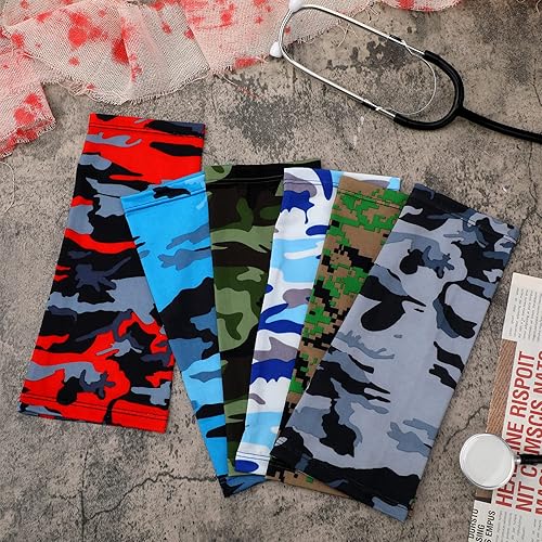 Miniatura 7 de Boao Paquete de 6 fundas elásticas fundidas para brazos, fundas decorativas para brazos, extraíbles y lavables, protectores de fundición para brazo