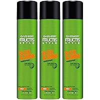Vista 13 de Fijador de cabello Garnier Fructis Style antihumedad, liso y brillante, de 8.25 onzas