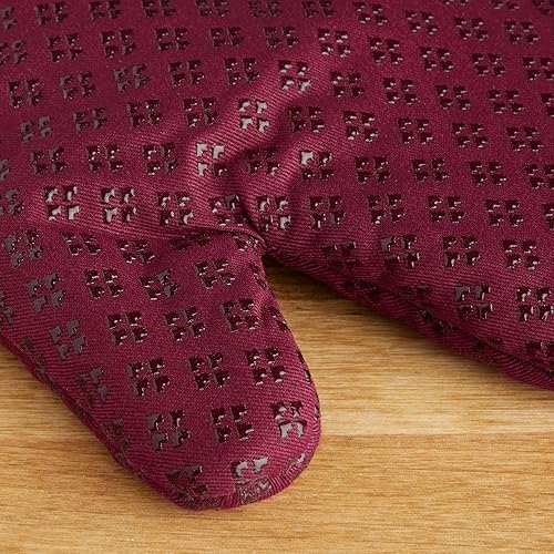 Miniatura 3 de KitchenAid Juego de manoplas de horno Asteroid 7"x12.5", Boysenberry Purple, 2 piezas