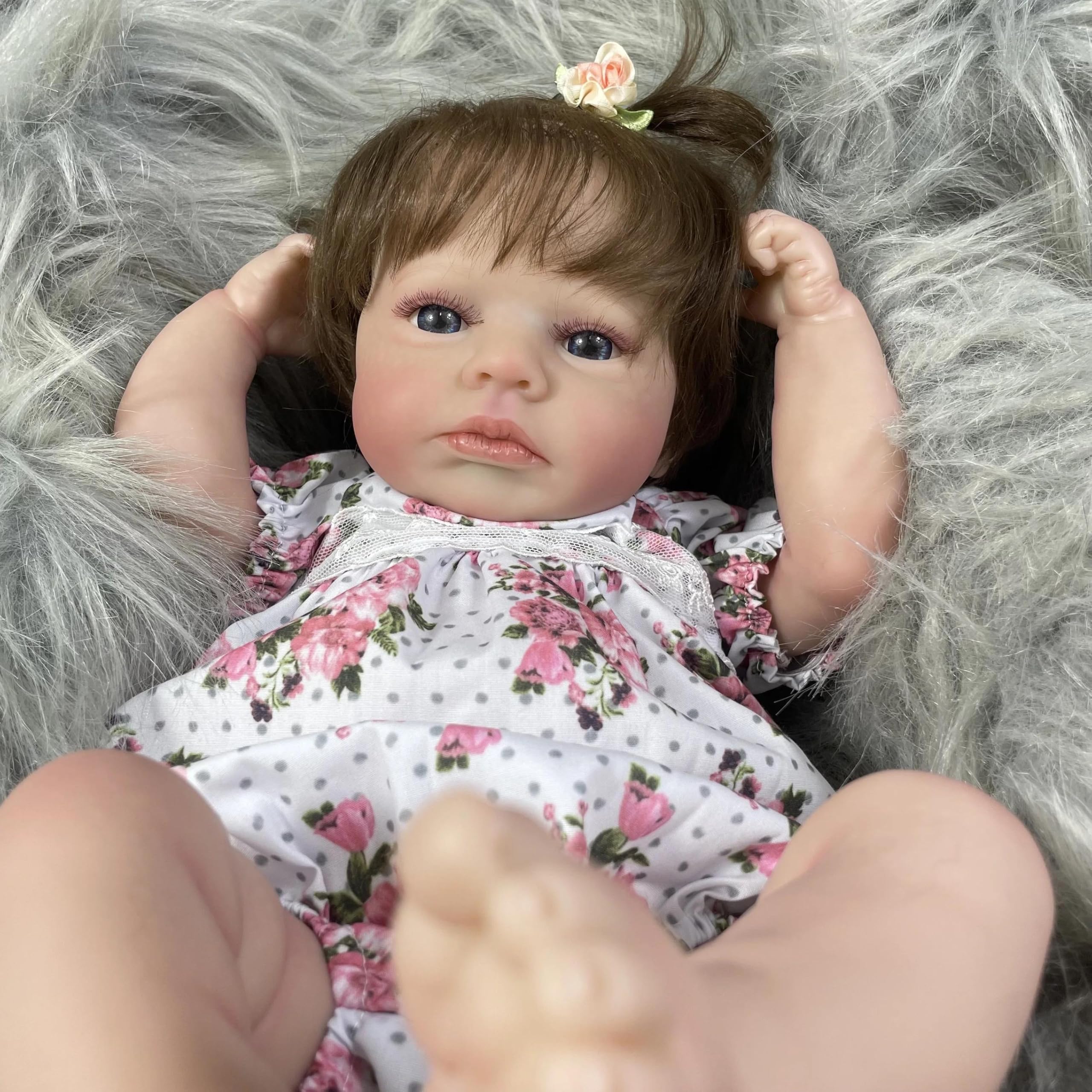 Life Like Reborn Baby Dolls silikonowe pełne ciało winyl dziewczyna 50 cm realistyczne lalki niemowlęce obudzenie prawdziwe życie noworodek lalka, anatomicznie poprawna lalka Reborn Babies