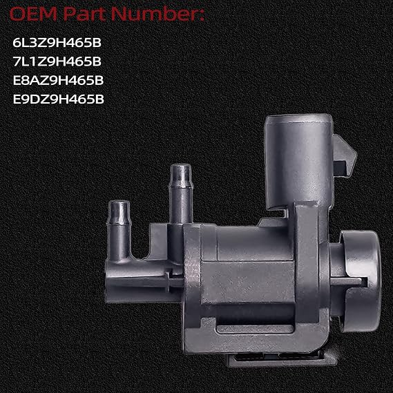4x4 4wd disengage Actuator automatic hub locking vacuum soleniod Emission EGR Valve Control Solenoid Motor compitable with Ford 150 250 350 450 550 13MM CONNECTOR Width 6L3Z9H465B