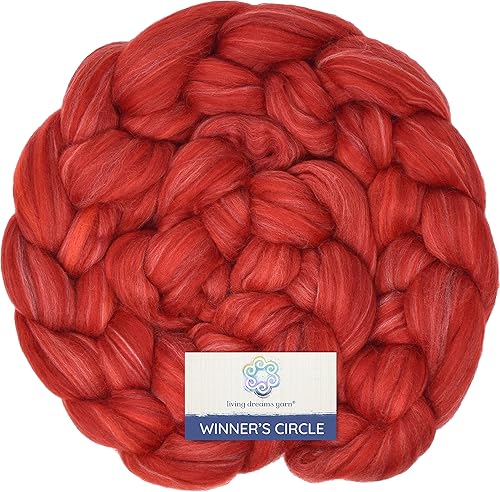 Miniatura 18 de Winner's Circle - Fibra merino superfina para hilar y fieltro. Mezcla superior peinada súper suave en impresionantes mezclas de colores, especias